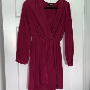 LuLus wrap dress